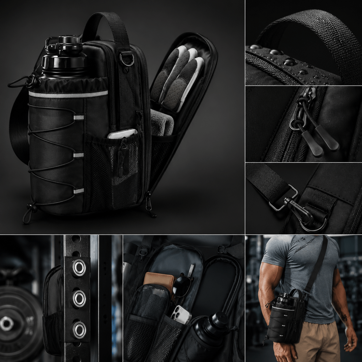 Magnetic Gym Bag