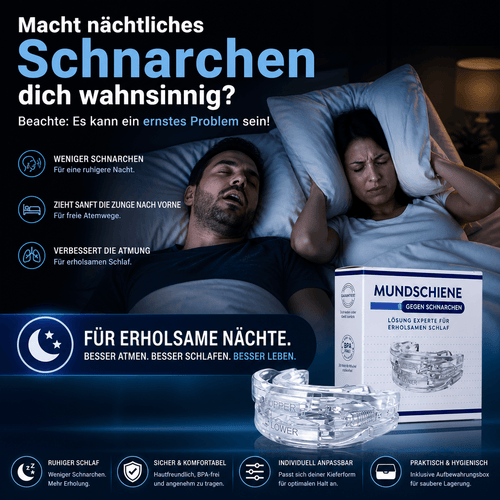 Anti-Schnarch/Zähneknirsch-Schiene