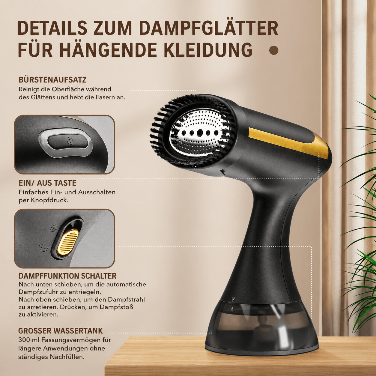 SteamLux Pro Dampfglätter
