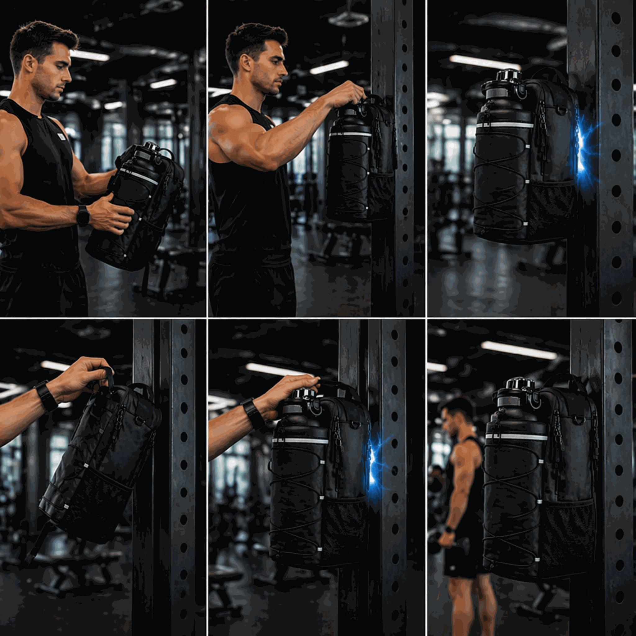 Magnetic Gym Bag
